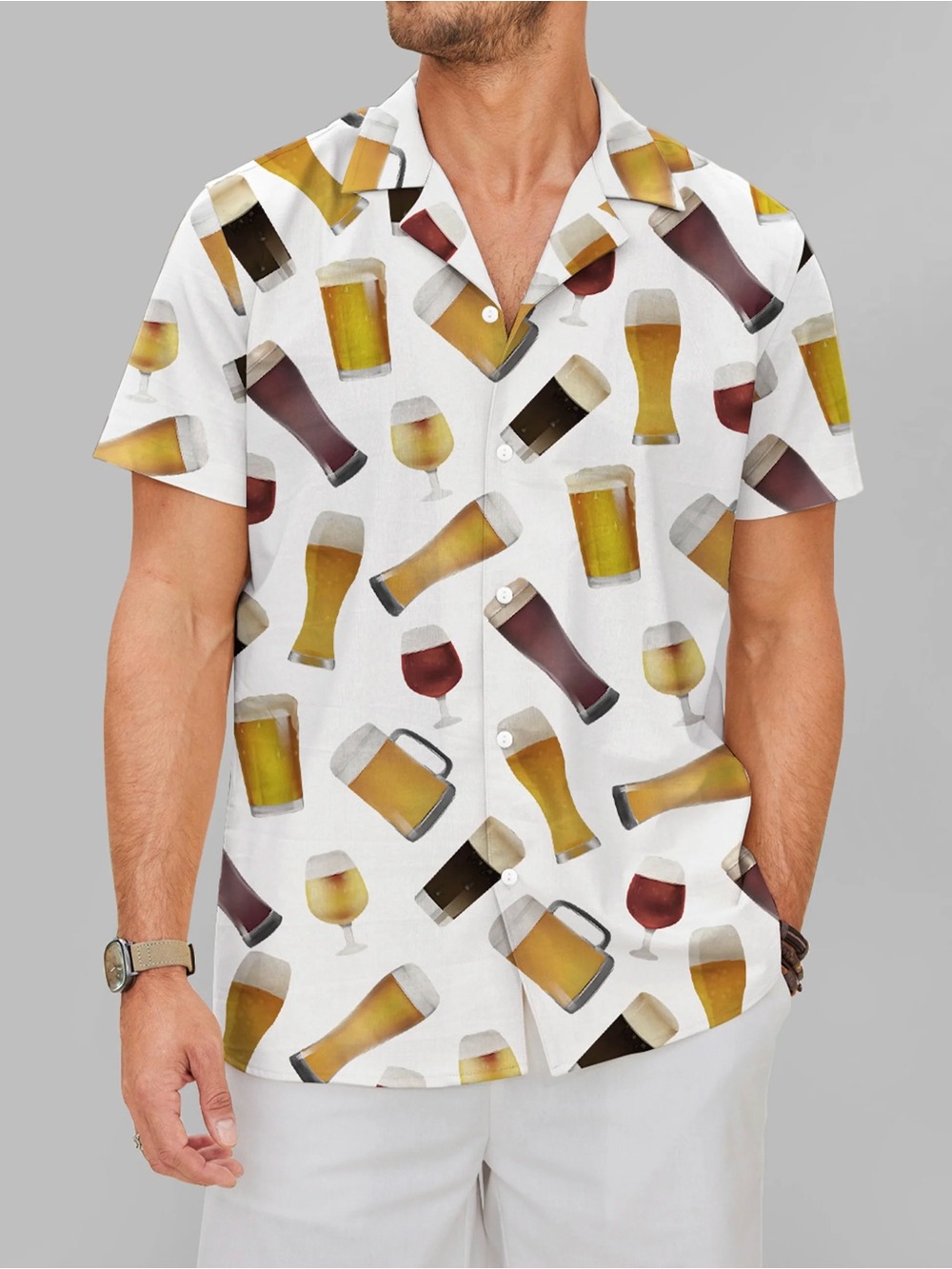 Sheshow Beer Lover Gift Shirt For Men L PJ1-5 ‼️LAST ONE LEFT
